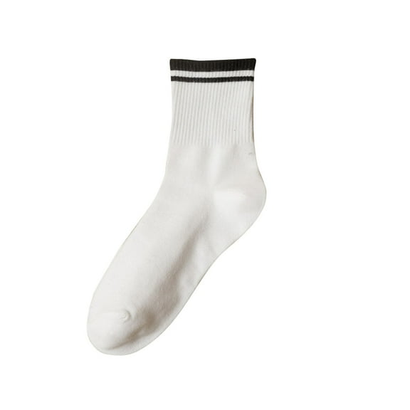 Generic Women's And Men's Long Tube Cotton Socks College Style Student Sports Socks Couple Socks Cozy Medium-Length Socks For Ladies Women'S Thermal Mid-Calf Socks