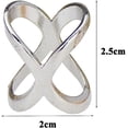thumbnail image 2 of 2 bufandas para mujer, bufanda con clip, anillo cruzado, bufanda de seda, bufanda de seda, regalo para mujeres y niñas Sailing Electrónica, 2 of 5