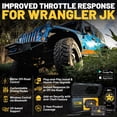 thumbnail image 2 of PEDAL COMMANDER para Jeep Wrangler JK (2007-2018) Controlador de respuesta del acelerador Compatible con: Unlimited Sport Sahara Rubicon Mojave (2.8L 3.6L 3.8L) Piezas de rendimiento - PC31, 2 of 9
