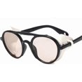 thumbnail image 1 of Fashion Sun Glasses Sun Glasses Fashion Rimless Oversized Sunglasses Women Men Rivet Pilot Big Frame Sun Glasses Trend Gog, 1 of 2