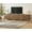 Walnut, variant on 126" Long Modern Reeded Dresser TV Stand with Adjustable Sheves, Entertainment Center with Drawers, Wooden TV Console with Storage for Living Room
