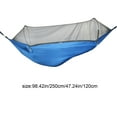 thumbnail image 6 of OYIGU Camping Hammock with Mosquito Cover, Mosquito Proof Hanging Bed, Hammocks for Outside with Mosquito Net, Portable Nylon Swing Hammock, 6 of 6