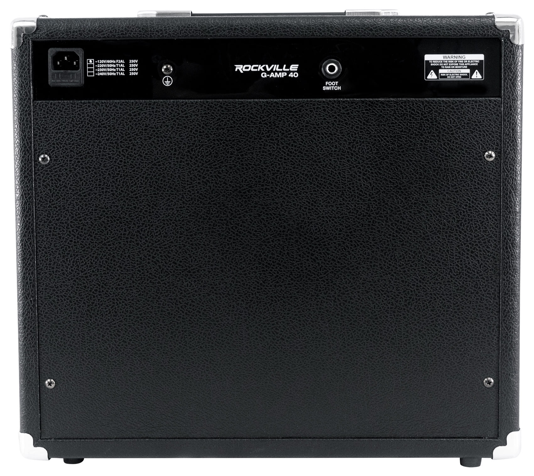 Rockville G-AMP 40 Guitar Combo Amplifier Amp Bluetooth/Mic In/USB/Footswitch