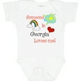 thumbnail image 3 of Inktastic Someone in Georgia Loves Me Boys or Girls Baby Bodysuit, 3 of 5