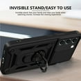 thumbnail image 2 of SOATUTO For Samsung S23 Phone Case Military Grade Drop Rugged Cover With Camera Slide Anti-Scratch Protective 360° Rotate Kickstand Sturdy Shockproof Case For Samsung Galaxy S23 2023 - Black, 2 of 6