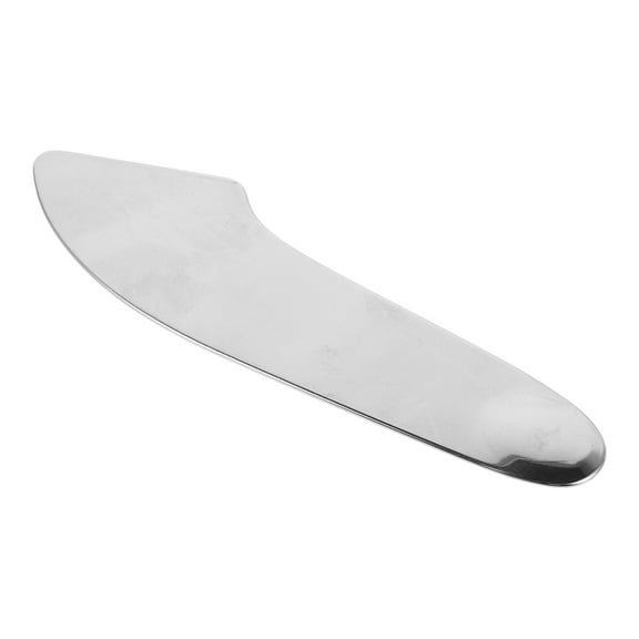 UNOMOR Stainless Steel Cream Spatula Gua Sha Facial Tools For Skincare Women Makeup Routine 1Pcs