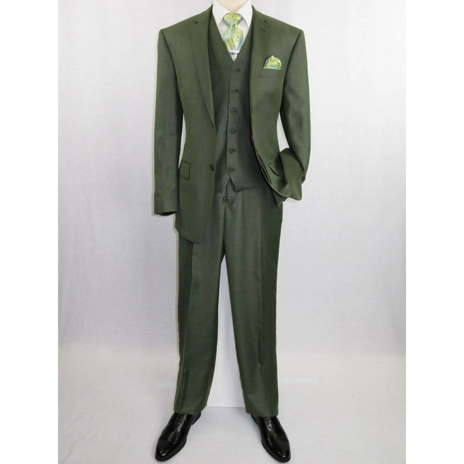 Green sharkskin blazer Clearance