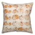 thumbnail image 2 of Creative Products Fall Watercolor Pumpkin 16 x 16 Spun Poly Pillow, 2 of 2