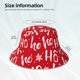 thumbnail image 3 of Fotbe Hohoho Sombrero Tipo Pescador con Estampado – Sombrero de Sol de Algodón de Moda para Playa, Golf, Pesca, 3 of 6
