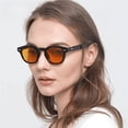 thumbnail image 3 of Gafas de sol redondas retro, gafas de miopía perladas, gafas antiazules, gafas de sol modernas y de moda., 3 of 6