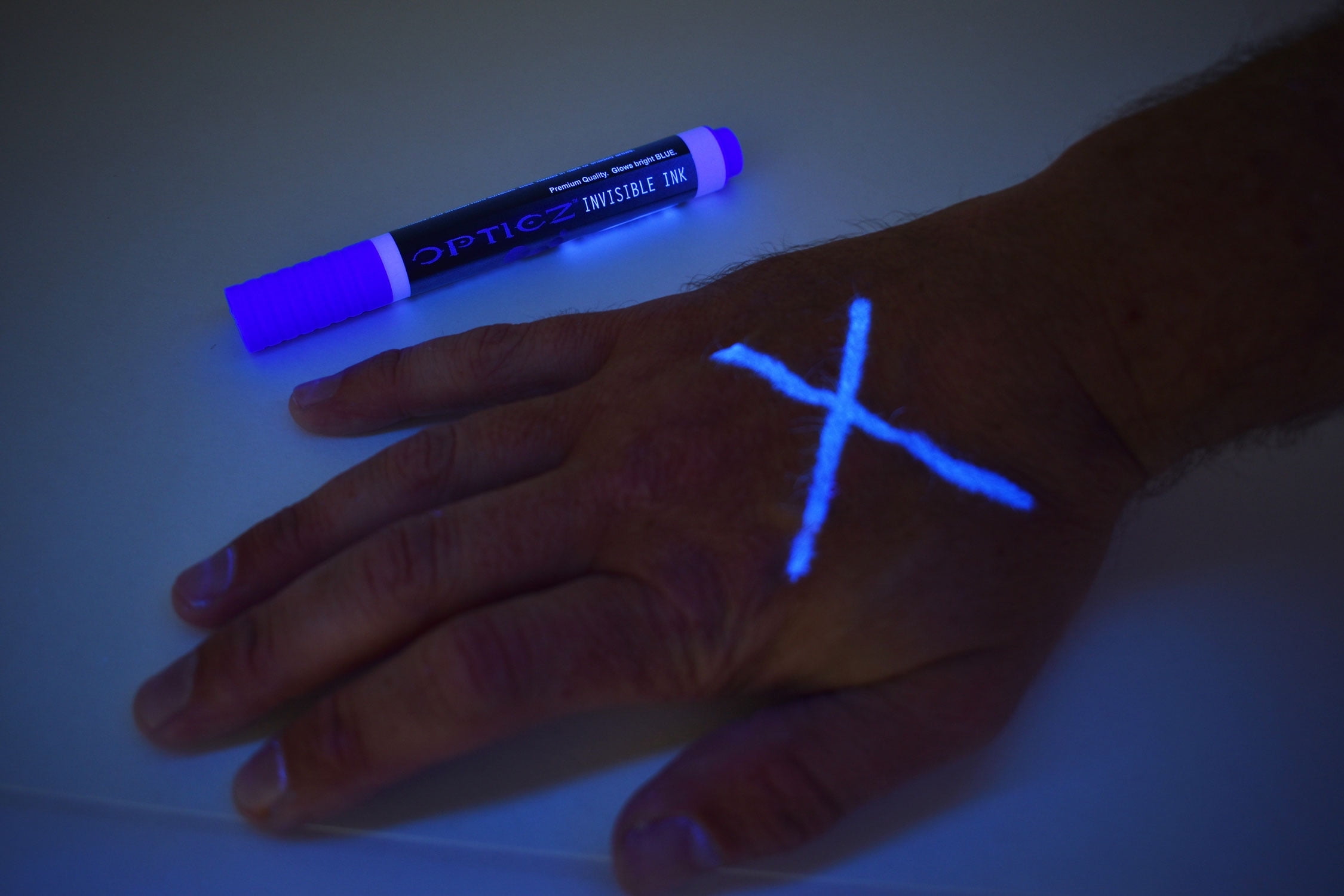 Opticz UV Blacklight Reactive Invisible Ink Markers Security Kit
