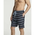 thumbnail image 2 of Real Essentials 3 Pack: Men's 9" Inch 2 in 1 Board Shorts with Compression Liner - Bathing Suit With Back Flap Pocket, 2 of 6