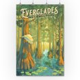 thumbnail image 2 of Everglades National Park, Florida, Oil Painting (36x54 Giclee Gallery Art Print, Vivid Textured Wall Decor), 2 of 3