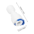 thumbnail image 2 of FENGGUIQU 5Ud Adaptador Línea De Agua Para Purificadores Compatible Con Sistemas Osmosis, 2 of 7