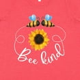 thumbnail image 4 of Inktastic Bee Kind Bees and Sunflower Women's Plus Size T-Shirt, 4 of 5
