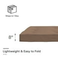 thumbnail image 3 of DHP Caden 8 Inch Poly Filled Futon Mattress, Full Size, 3 of 6