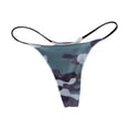 thumbnail image 1 of Gibobby traje de baño mujer Mujeres corriendo cintura Bikini Bottoms Swim Briefs Beach Shorts Swim Bikini Bottom Shorts traje de baño Beach(Camuflaje,G), 1 of 5