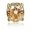 golden, variant on 1PC Fake Earring Magnet Ear Clip Zircon Earring Zircon Ear Clip No Hole Punk -rose gold-6mm