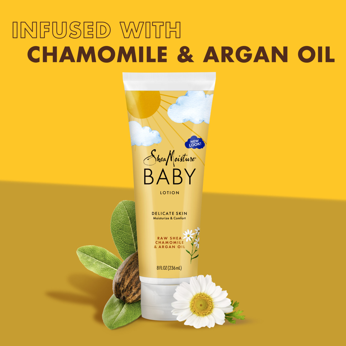 SheaMoisture Baby Lotion Raw Shea Chamomile Argan Oil photo 5