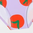 thumbnail image 5 of REDARER Girls Long Sleeve One Piece Swimsuit with Tomato Print UPF 50+ Sun Protection Swimwear for Summer Beach & Surfing,6-7 Years, 5 of 9