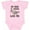 AD-Pink, variant on My Mimi and Papa Love Me Sloth Girls Baby Bodysuit