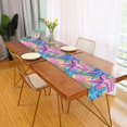 thumbnail image 2 of Yayeee Table Runner 90 inches Long for Home Kitchen Rectangle Dining Table Holiday Party Decoration, Gradient Starfish Pattern, 2 of 7