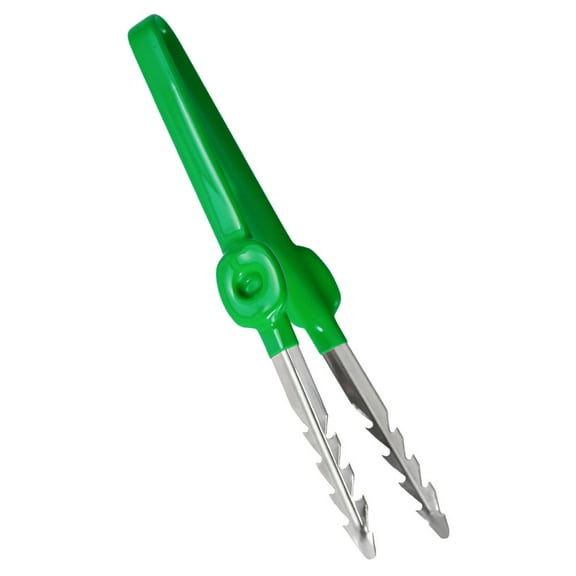 FELTECHELECTR  Gardening Tweezers Clip Weeding Succulents Tool Plants Green