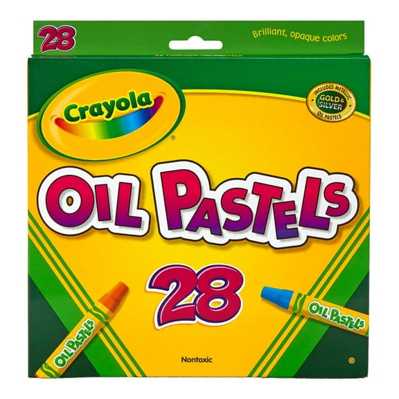 Multipack of 6 - Crayola Oil Pastels-28/Pkg