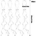 thumbnail image 2 of 100 PCS Balloon Buckle, Ribbon Balloon Clip Balloon Buckle with Polyethylene Ribbon for Helium and Balloons, Suitable for Wedding Parties, Birthdays, Parties, 2 of 3