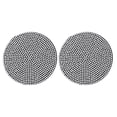 thumbnail image 1 of 2pcs Cup Coasters Vehicle Coasters Auto Round Water Cup Holders Non-slip Cup Pads, 1 of 8