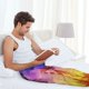 thumbnail image 5 of Fotbe Palm Trees at Sunset Pantalones de Pijama para Hombre, Pantalones de Dormir, Pantalones de Casa con Cintura Ajustable y Bolsillos-3X-Large, 5 of 6