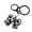 Black, variant on Pastels Acrylic Bowknot Keychain Jewelry Grade Craftsmanship Trendy Bag Decoration Gift For Teens Adults