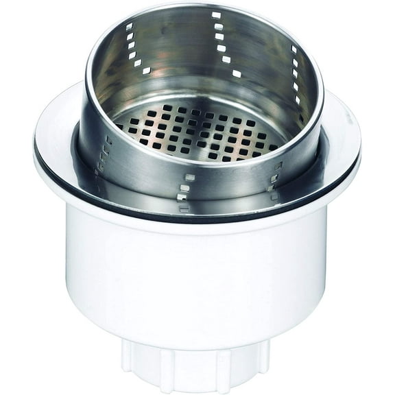 BLANCO, Stainless 441231 3-in-1 Kitchen Drain Basket Strainer