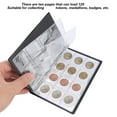 thumbnail image 1 of 10 Pages 120 Coins Portable Pocket Coin Album Collection Book Collecting Holder, 1 of 7