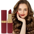 thumbnail image 4 of QunYou 5-color Chocolate Stick Lipstick Color Makeup Pearl Matt Not Easy To Fade Foggy Lipstick, 4 of 5