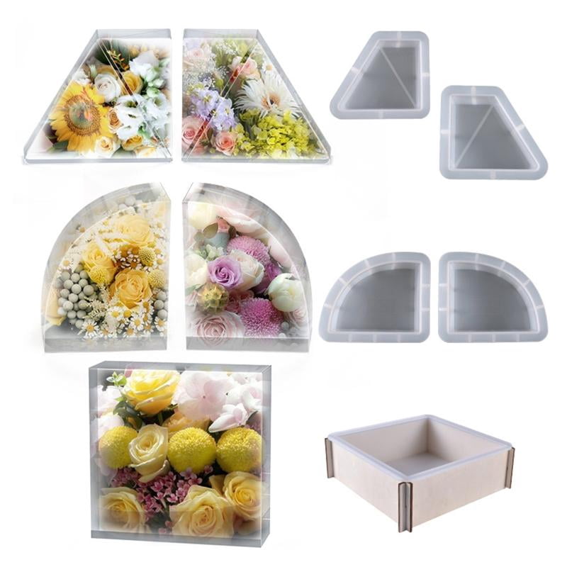 WINDLAND Durable Resin Epoxy Mold Handmade Art Craft Modeling for House Home Table Decor