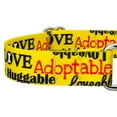 thumbnail image 5 of Country Brook Petz® Yellow Loveable Rescue Martingale Dog Collar, Medium, 5 of 5