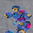 thumbnail image 3 of Mickey & Friends - Mickey Silhouette Expressive Pattern - Toddler And Youth Long Sleeve Graphic T-Shirt, 3 of 5