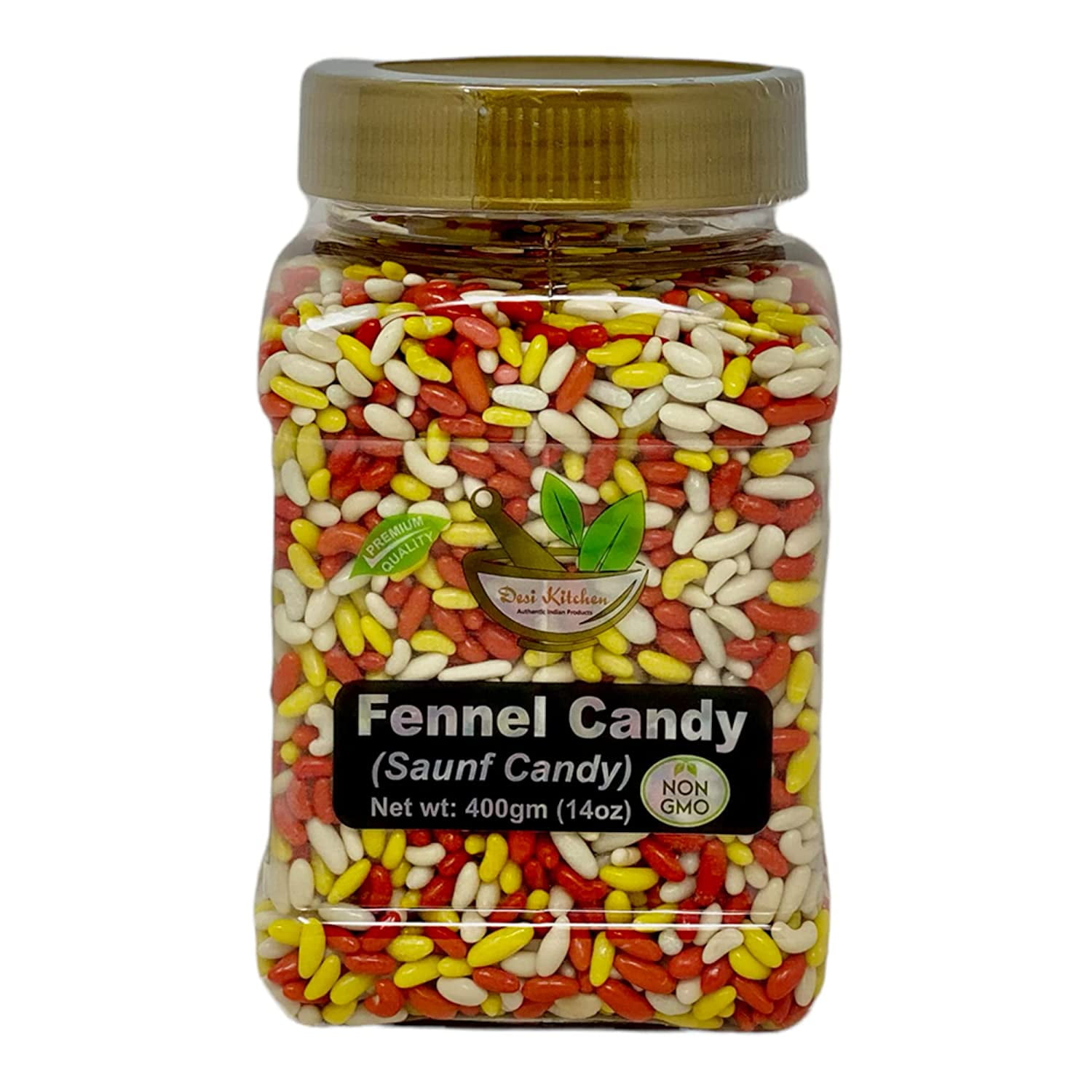 Desi kitchen Fennel Candy (Saunf Candy) 400gm (14 oz)