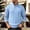 Sky Blue, variant on Gamivast Men's Button Neck Pullover Sweater Soft Cable Knit Long Sleeve Mock Neck Top with Elbow Patches Ribbed Cuffs Regular Fit for Casual Work Travel Fall and Winter Dark Gray S