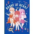 thumbnail image 2 of Boy's Harry Potter Brave at Heart Anime Friends Graphic Tee Navy Blue X Large, 2 of 4