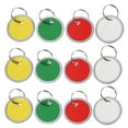 thumbnail image 5 of VERDANVERSE Writable Key Tags Keychain Tag Aluminum General Users Handmade Projects 50pcs, 5 of 8