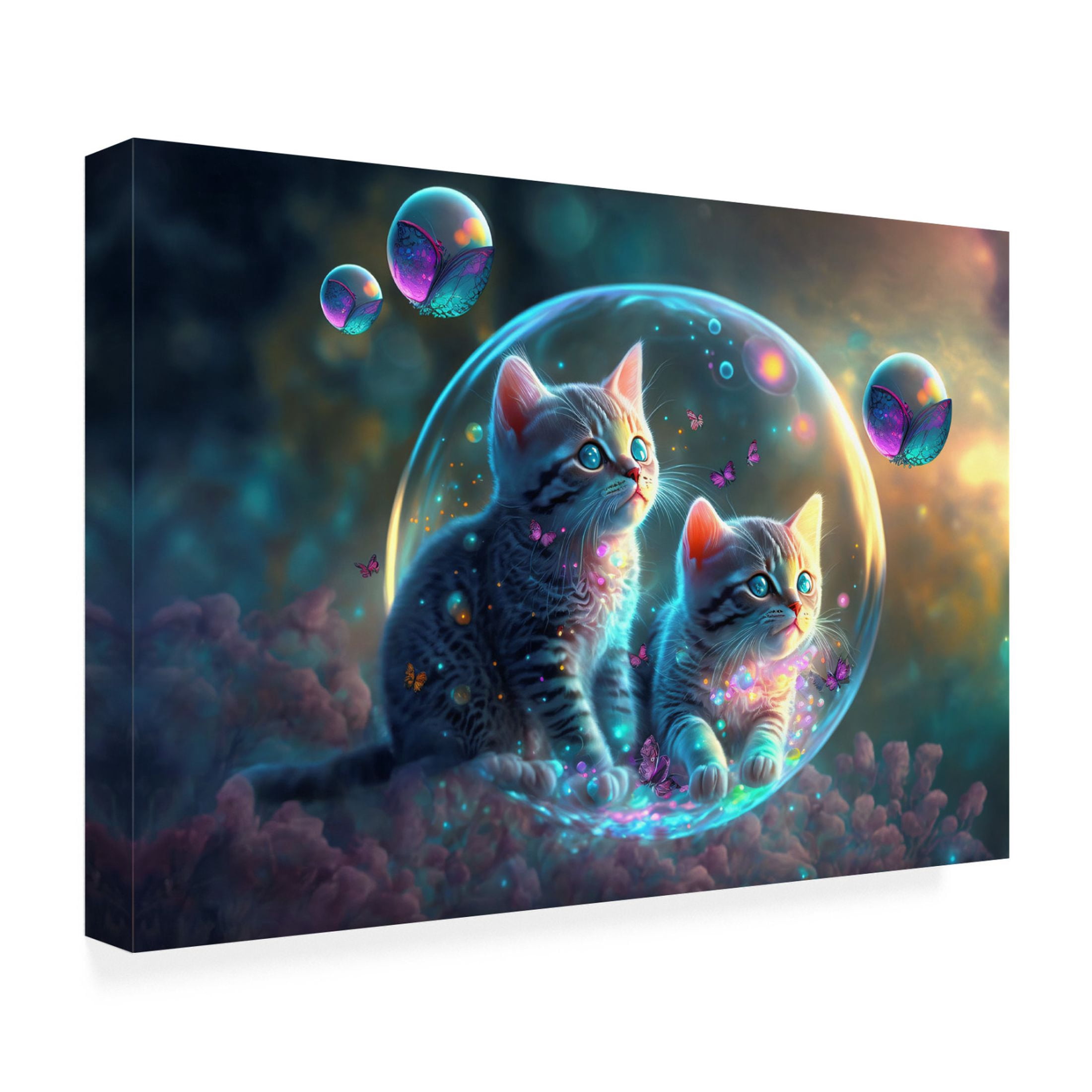 Canvas Wall Art - Ray Heere 'Mystical Morning 13' Wall Art for Living Room, Bedroom, or Office Décor by Trademark Fine Art - 24 x 16 Inches