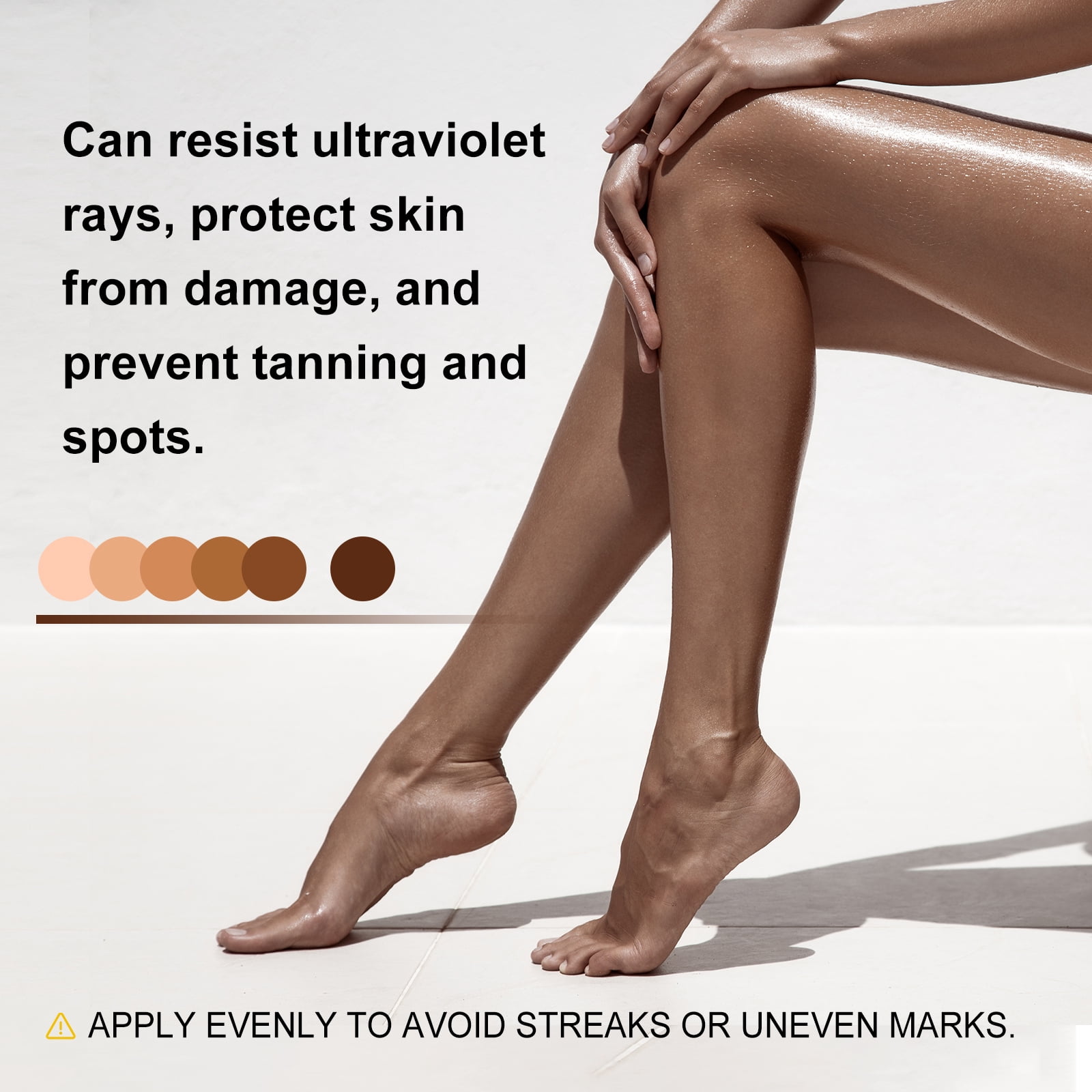 Alvantor Self Tanner Mousse, Sunless Tanning Mousse for Streak-Free, Wheat Classic Bronzing 2fl.oz