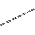 thumbnail image 1 of Emblema de la insignia del maletero trasero con letras en negro brillante para 911 Carrera Cayenne Turbo Gt3, 1 of 1