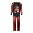 thumbnail image 2 of Fiomva Family Matching Christmas Pajamas Xmas Holiday Sleepwear Sets Couples Christmas PJs for Men Women Baby Kids, 2 of 9