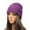 Purple1, variant on Diufon Unisex Winter Knitted Beanie Hat Soft Stretch Thickened Warm Hiking Hats Outdoor Windproof Ski Cap