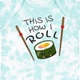 thumbnail image 4 of Inktastic This is How I Roll Cute Sushi Boys or Girls Baby Bodysuit, 4 of 5