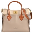 thumbnail image 1 of Pre-Owned LOUIS VUITTON On My Side MM Handbag Leather M53825 Galle RFID Beige... (Good), 1 of 10