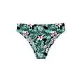 thumbnail image 6 of TiaoBug Kids Girls 2pcs Hawaiian Swimsuit Sets One-Shoulder Tropical Bikini Crop Top Briefs Beach Pool Swimwear Lily 14, 6 of 7